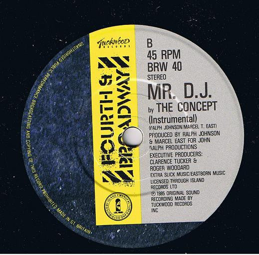 The Concept : Mr. D.J. (7", Single)