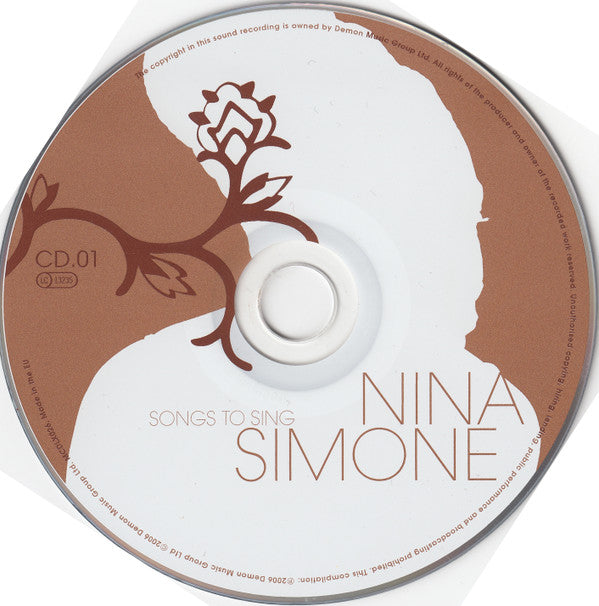 Nina Simone : Songs To Sing (The Best Of Nina Simone) (2xCD, Comp)