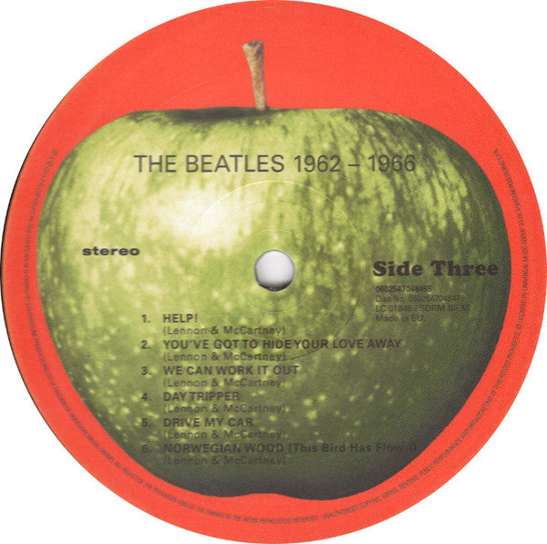 The Beatles : 1962-1966 (2xLP, Comp, RE, RM, 180)