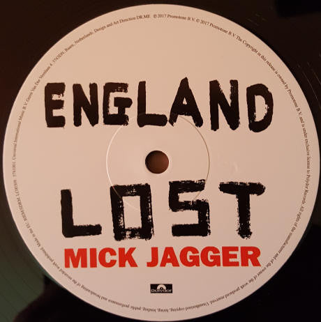 Mick Jagger : Gotta Get A Grip / England Lost (12", Single, Ltd)