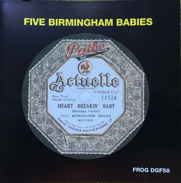 Five Birmingham Babies : Heart Breakin' Baby (CD, Comp)