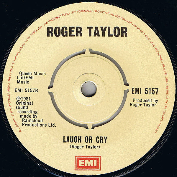 Roger Taylor : Future Management (7", Single)