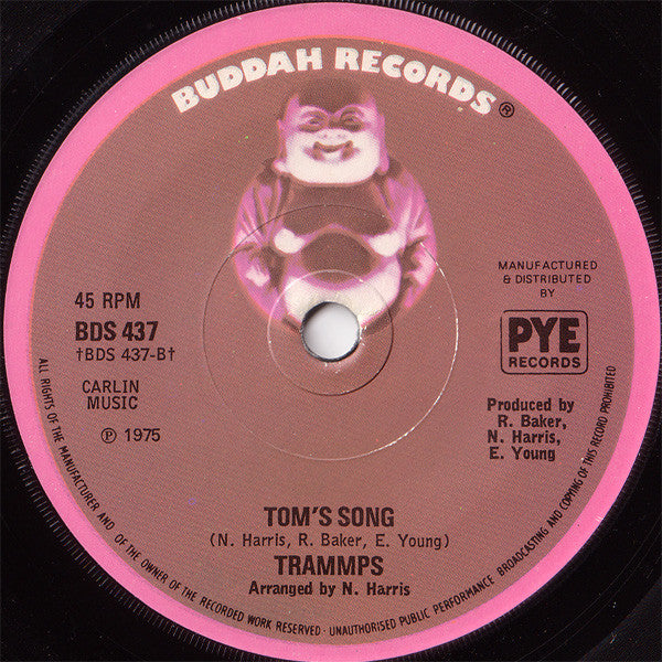 The Trammps : Hold Back The Night (7", Single, Sol)