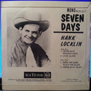 Hank Locklin : Seven Days (7", EP)