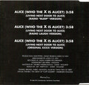 Gompie : Alice, Who The X Is Alice? (Living Next Door To Alice) (CD, Single)