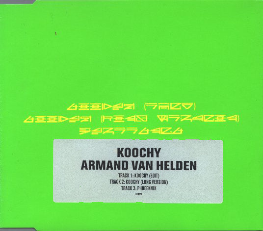 Armand Van Helden : Koochy (CD, Single, CD1)