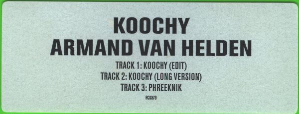 Armand Van Helden : Koochy (CD, Single, CD1)