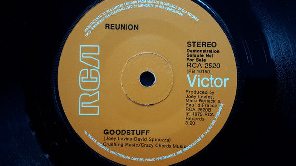 Reunion (3) : Disco-tekin (7", Single, Promo)