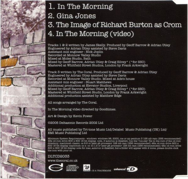 The Coral : In The Morning (CD, Single, Enh)