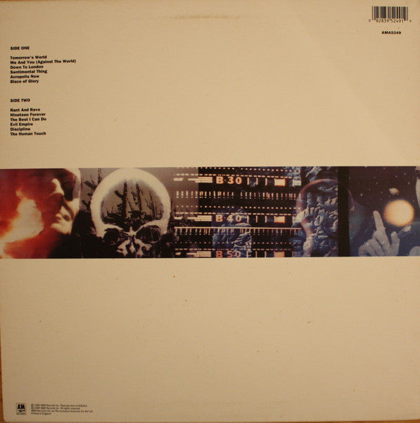 Joe Jackson : Blaze Of Glory (LP, Album, EMI)