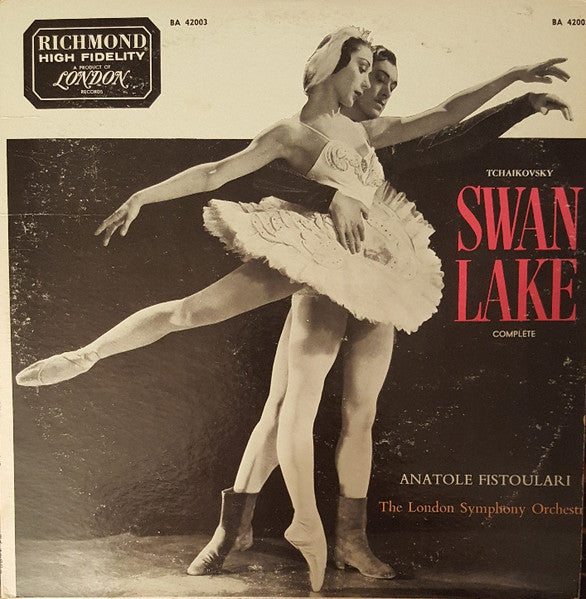 Pyotr Ilyich Tchaikovsky, Anatole Fistoulari, London Symphony Orchestra : Swan Lake (2xLP, RE)