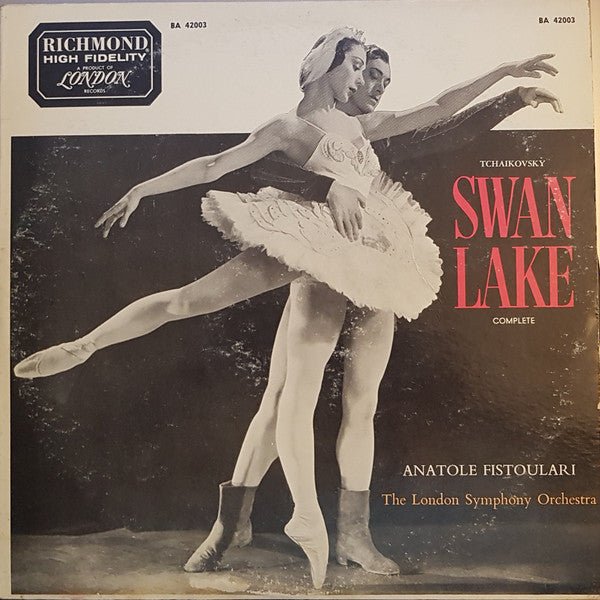 Pyotr Ilyich Tchaikovsky, Anatole Fistoulari, London Symphony Orchestra : Swan Lake (2xLP, RE)