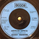 Harry Thumann : Underwater / American Express (7", Single, Sol)