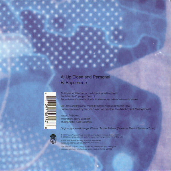 South : Up Close And Personal (7", Single)