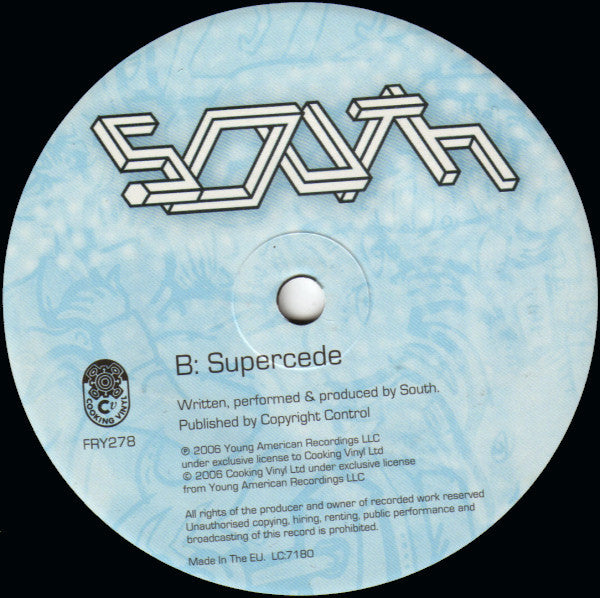 South : Up Close And Personal (7", Single)