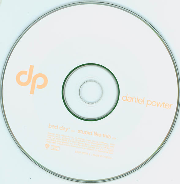 Daniel Powter : Bad Day (CD, Single, Car)