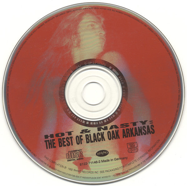 Black Oak Arkansas : Hot & Nasty: The Best Of Black Oak Arkansas  (CD, Comp, RE)