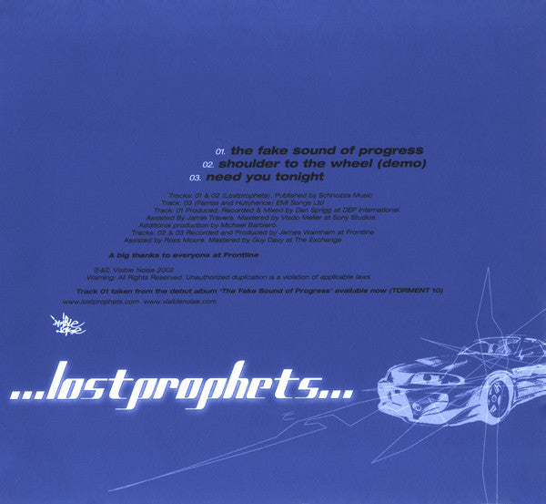 Lostprophets : The Fake Sound Of Progress (CD, Single, CD2)