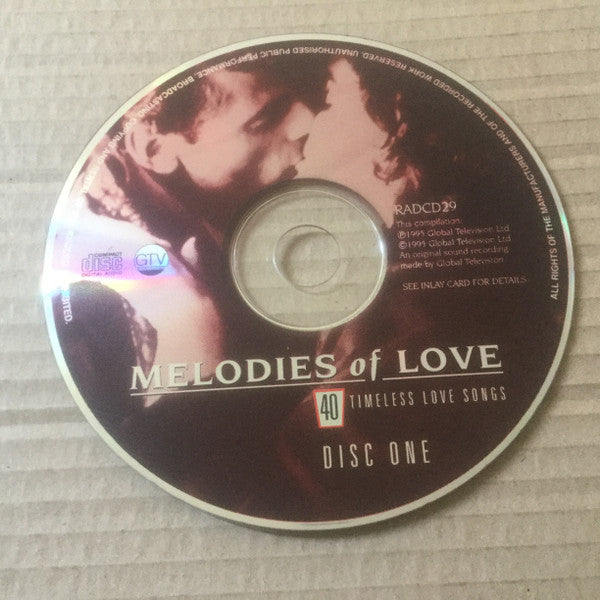 Various : Melodies Of Love (2xCD, Comp)