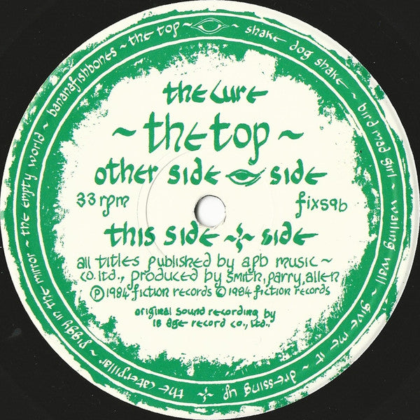 The Cure : The Top (LP, Album, Mas)