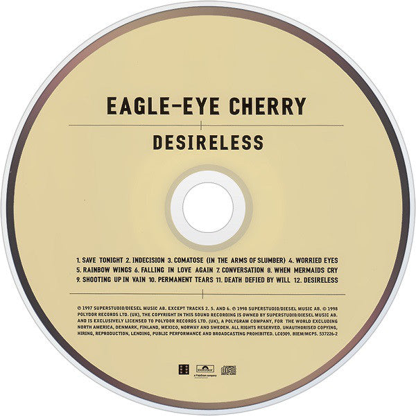 Eagle-Eye Cherry : Desireless (CD, Album)