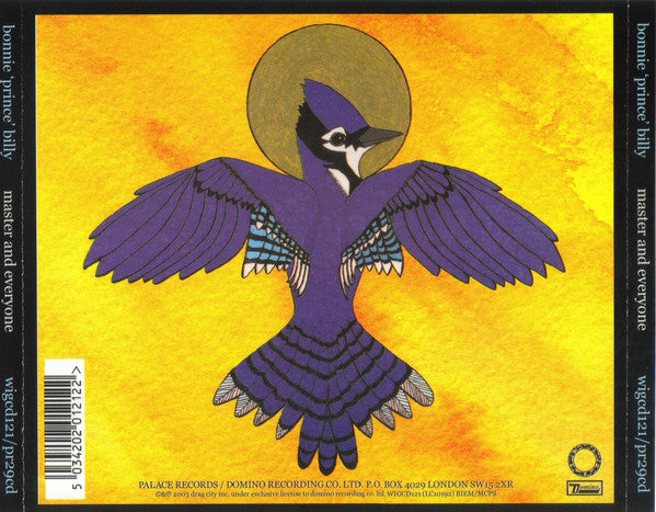 Bonnie "Prince" Billy : Master And Everyone (CD, Album)