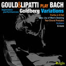 Glenn Gould & Dinu Lipatti Play Johann Sebastian Bach : Goldberg Variations (CD, Comp)