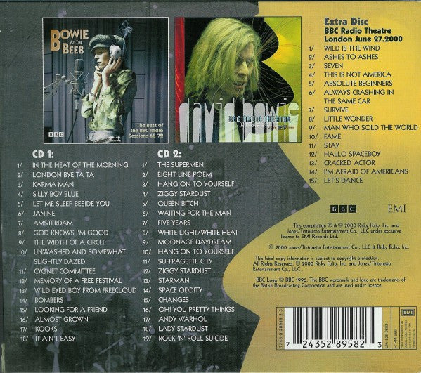 David Bowie : Bowie At The Beeb (CD, Comp + CD, Comp, MP + CD, Album + Ltd, Sli)
