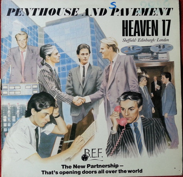 Heaven 17 : Penthouse And Pavement (LP, Album)