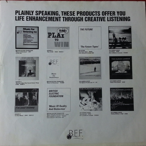 Heaven 17 : Penthouse And Pavement (LP, Album)