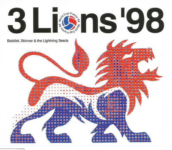Baddiel & Skinner & Lightning Seeds : 3 Lions '98 (CD, Single)