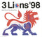 Baddiel & Skinner & Lightning Seeds : 3 Lions '98 (CD, Single)