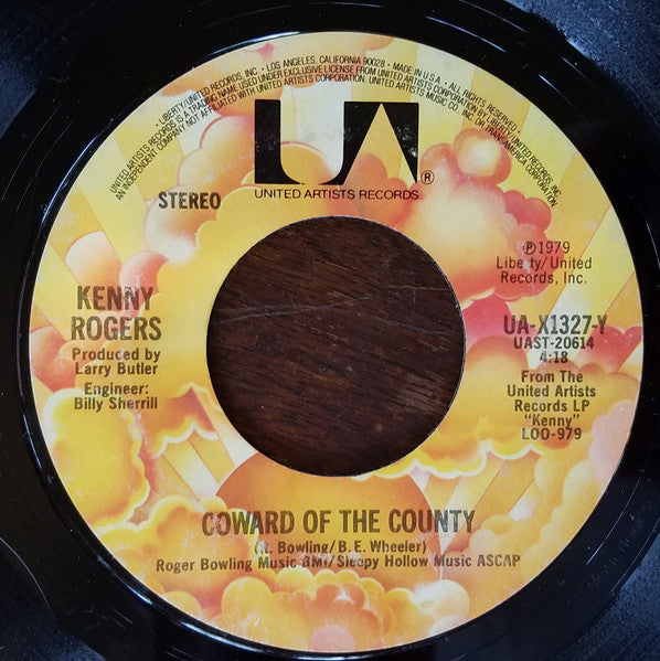 Kenny Rogers : Coward Of The County (7", Single, Ter)