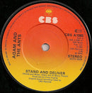 Adam And The Ants : Stand & Deliver! (7", Single, Pap)