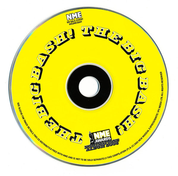 Various : The Big Bash! NME Awards Nominations Album 2003 (CD, Comp)