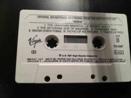 Joe Strummer : Walker (Original Motion Picture Soundtrack) (Cass, Album)