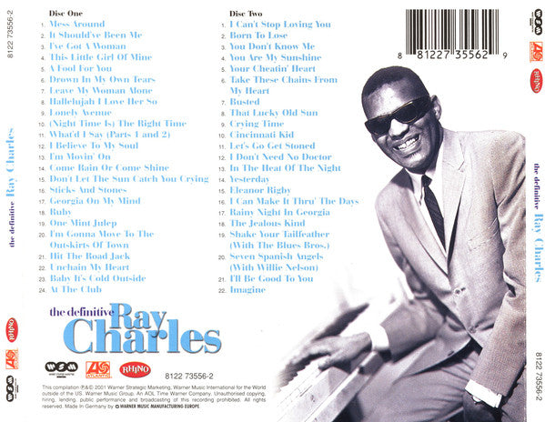 Ray Charles : The Definitive Ray Charles (2xCD, Comp)