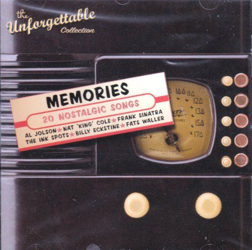 Various : The Unforgettable Collection - Memories - 20 Nostalgic Songs (CD, Album, Comp)