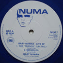 Gary Numan : The Live EP (12", EP, Ltd, Blu)