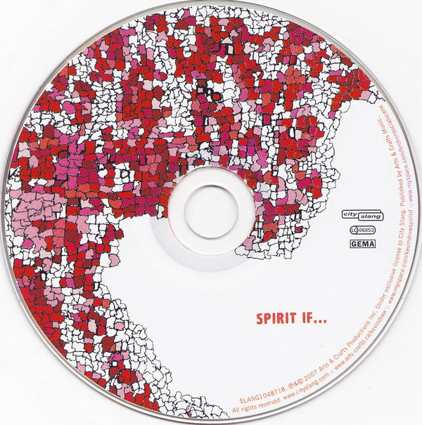 Broken Social Scene Presents: Kevin Drew : Spirit If... (CD, Album, Ltd)