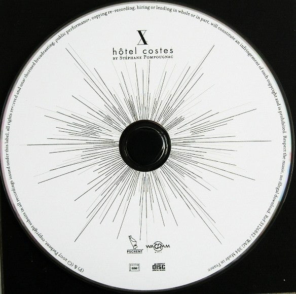 Stéphane Pompougnac : Hôtel Costes X (CD, Comp, Mixed)