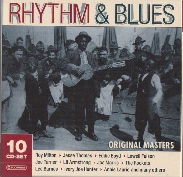 Various : Rhythm & Blues Original Masters (10xCD, Comp, Mono + Box)