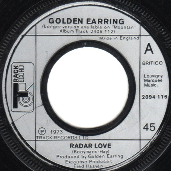 Golden Earring : Radar Love (7", Lar)