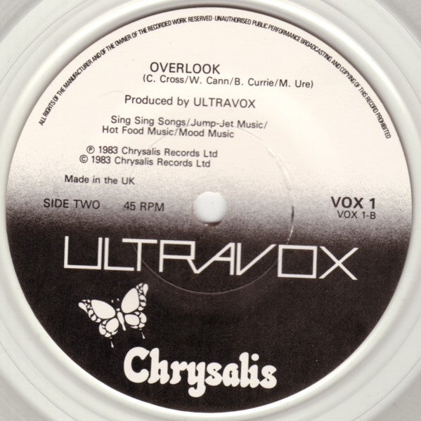 Ultravox : We Came To Dance (7", Single, Cle)