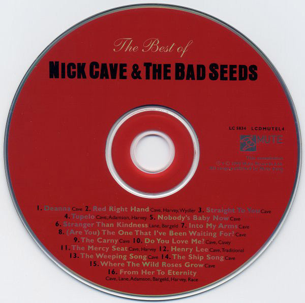 Nick Cave & The Bad Seeds : The Best Of (2xCD, Comp, Ltd)