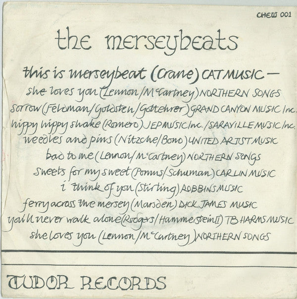 The Merseybeats : This Is Merseybeat.....! (7")