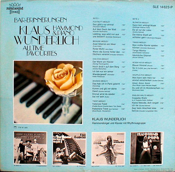 Klaus Wunderlich : Bar-Erinnerungen - All Time Favourites (LP, Album)