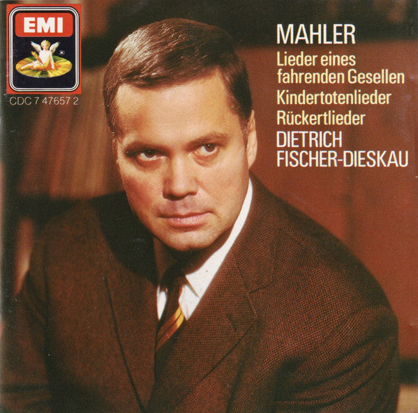 Gustav Mahler, Dietrich Fischer-Dieskau : Mahler: Lieder Eines Fahrenden Gesellen; Kindertotenlieder; Rückertlieder (CD, Comp, Mono, RE, RM)