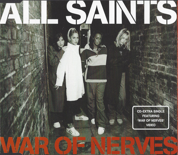 All Saints : War Of Nerves (CD, Single, Enh)