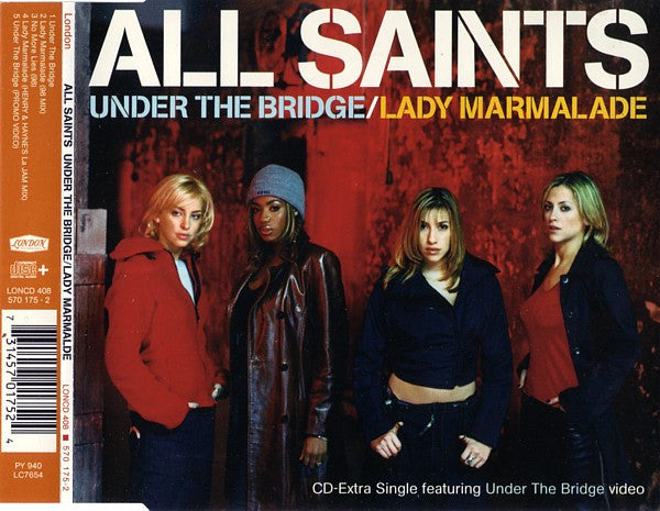 All Saints : Under The Bridge / Lady Marmalade (CD, Single, Enh)